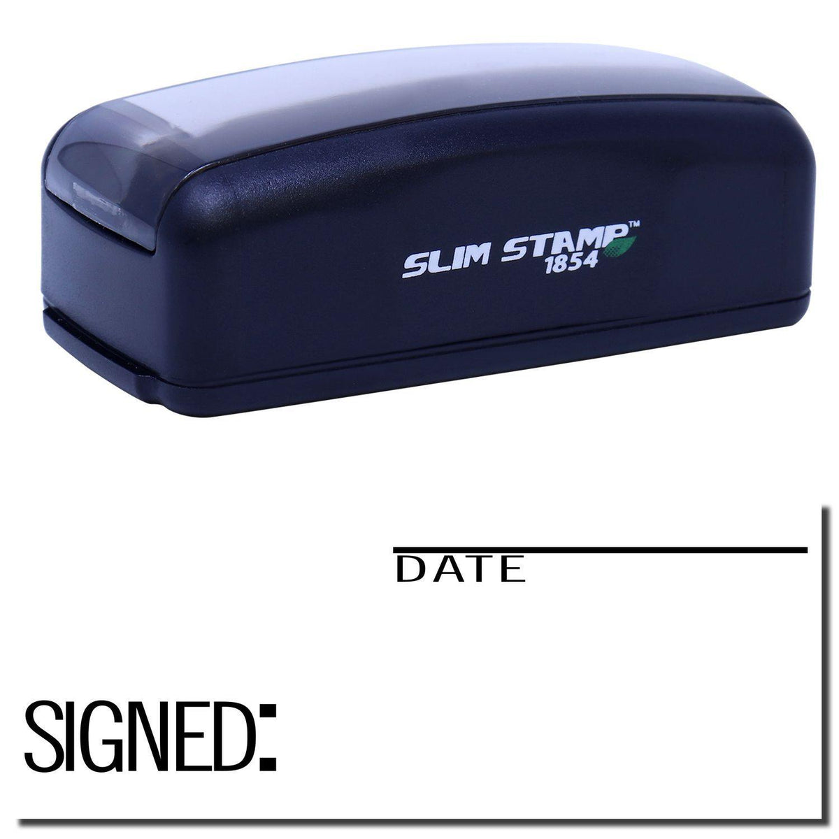 Large Pre-Inked Signed with Date Stamp Main Image