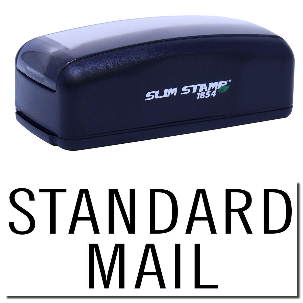 Large Pre-Inked Standard Mail Stacked Stamp Main Image