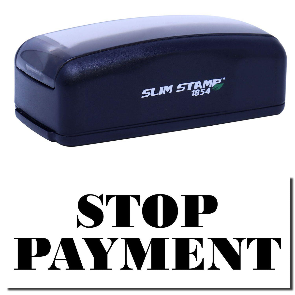 Large Pre Inked Stop Payment Stamp Main Image