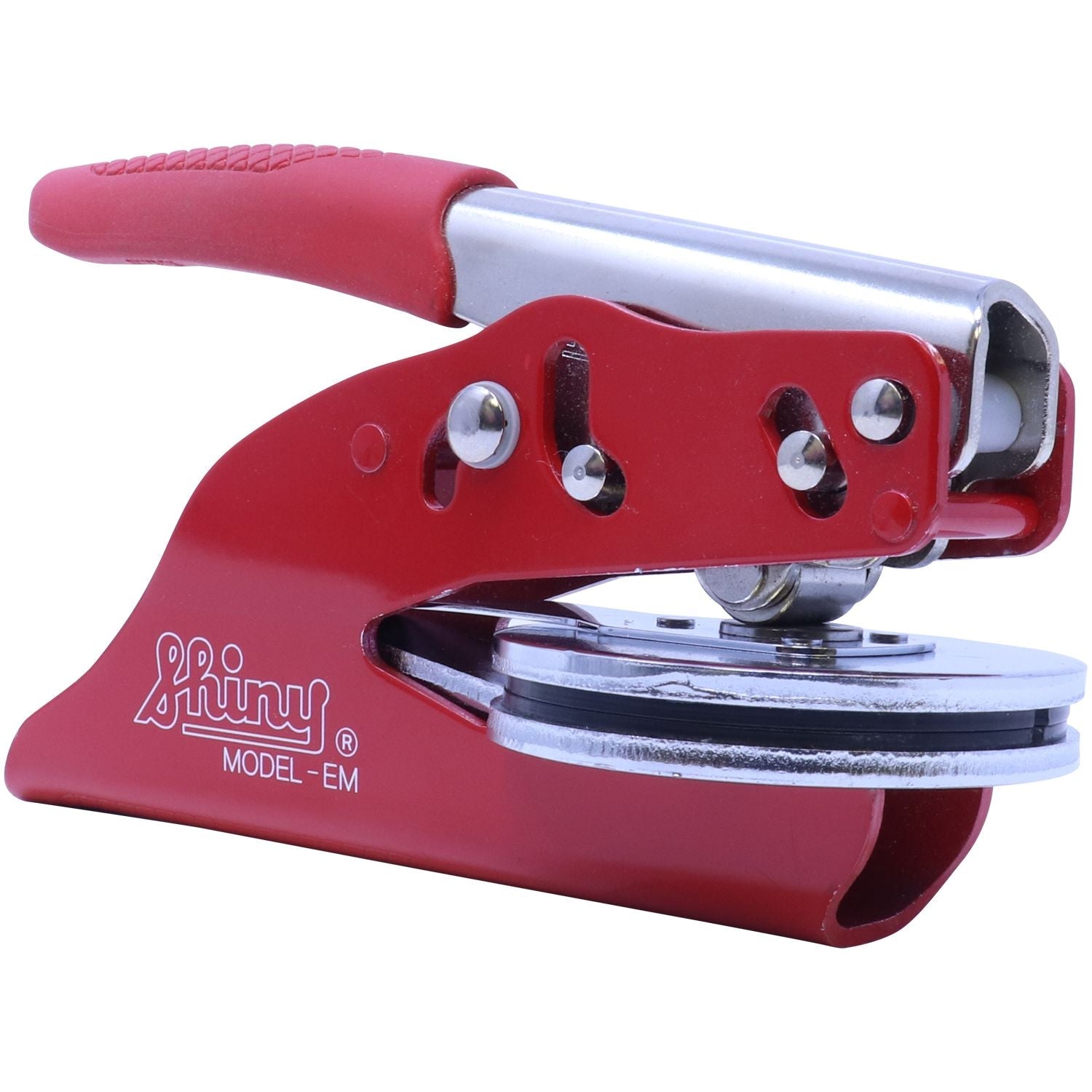 Red Soft Seal Notary Embosser