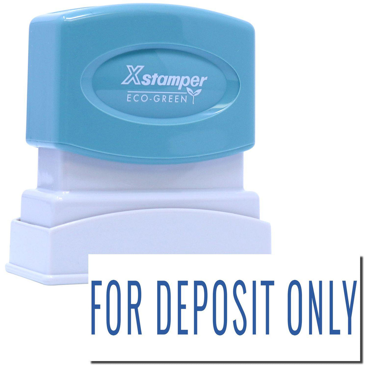 Blue For Deposit Only Xstamper Stamp Main Image
