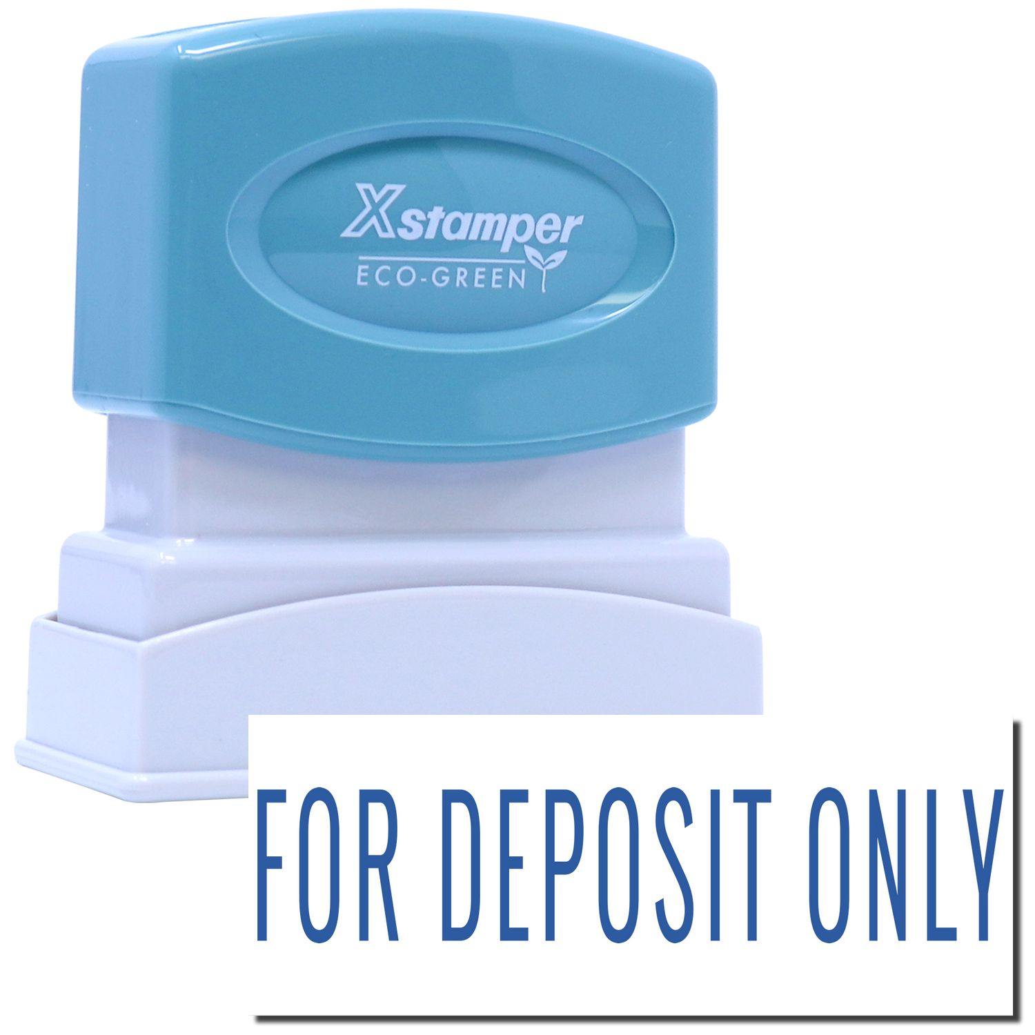 Blue For Deposit Only Xstamper Stamp Main Image