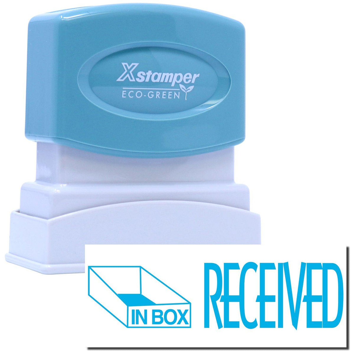 Blue Received Xstamper Stamp Main Image