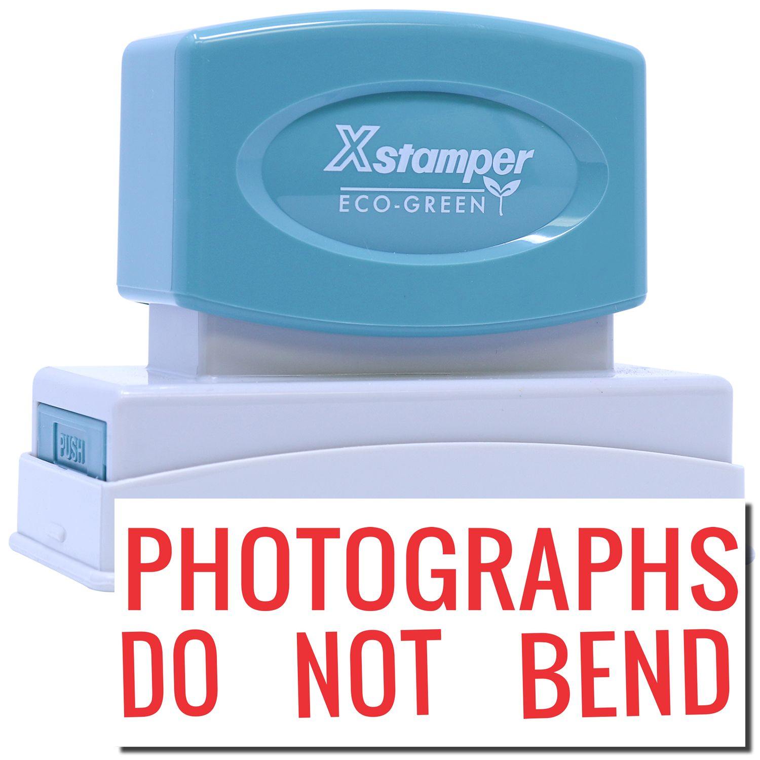 Photographs Do Not Bend Xstamper Stamp Main Image