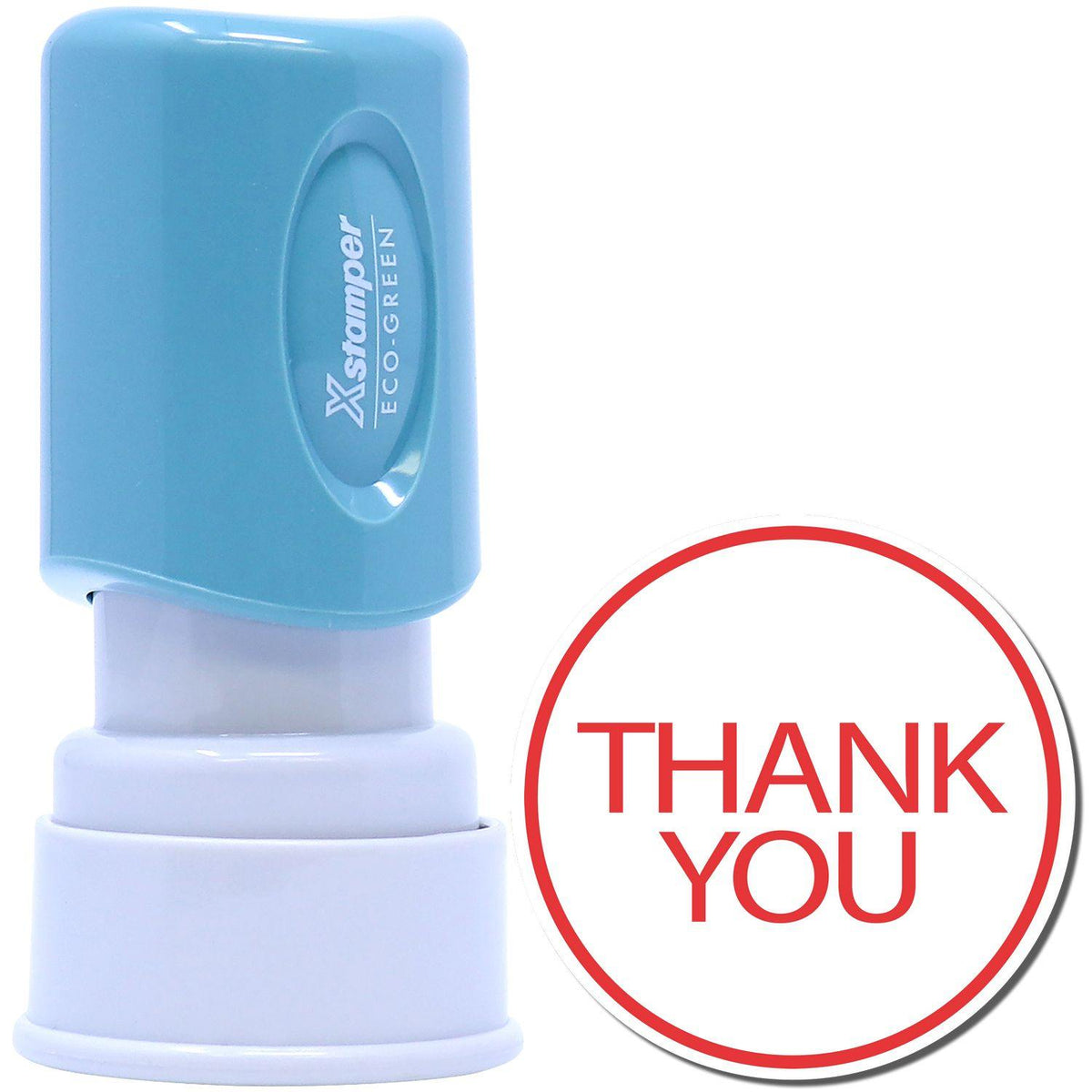 Red Thank You Xstamper Stamp Main Image