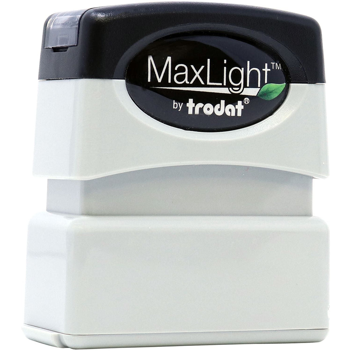 Maxlight Pre Inked Stamp Xl2 75 Front Angle