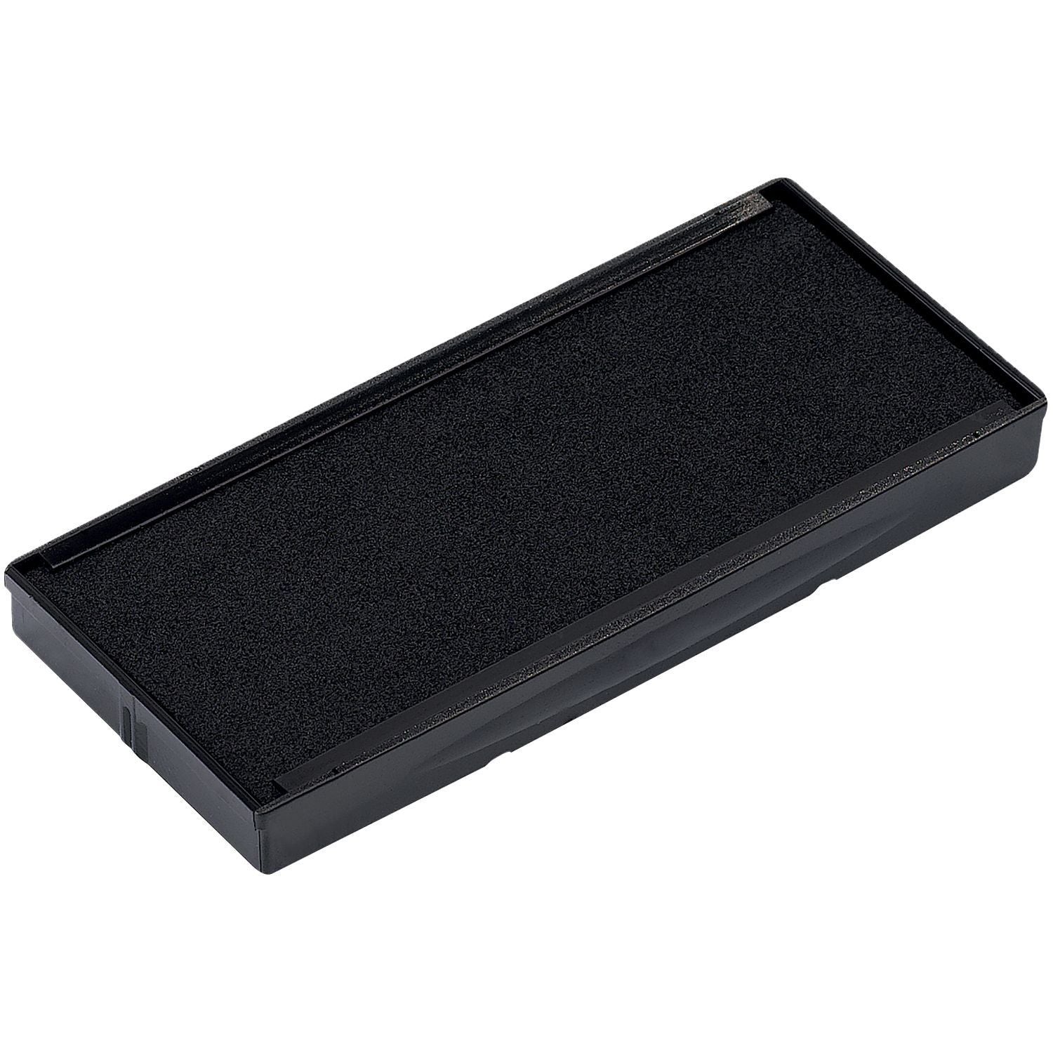 One Color Replacement Ink Pad for 4931, 4731 Trodat Stamps, black rectangular pad in a plastic casing.