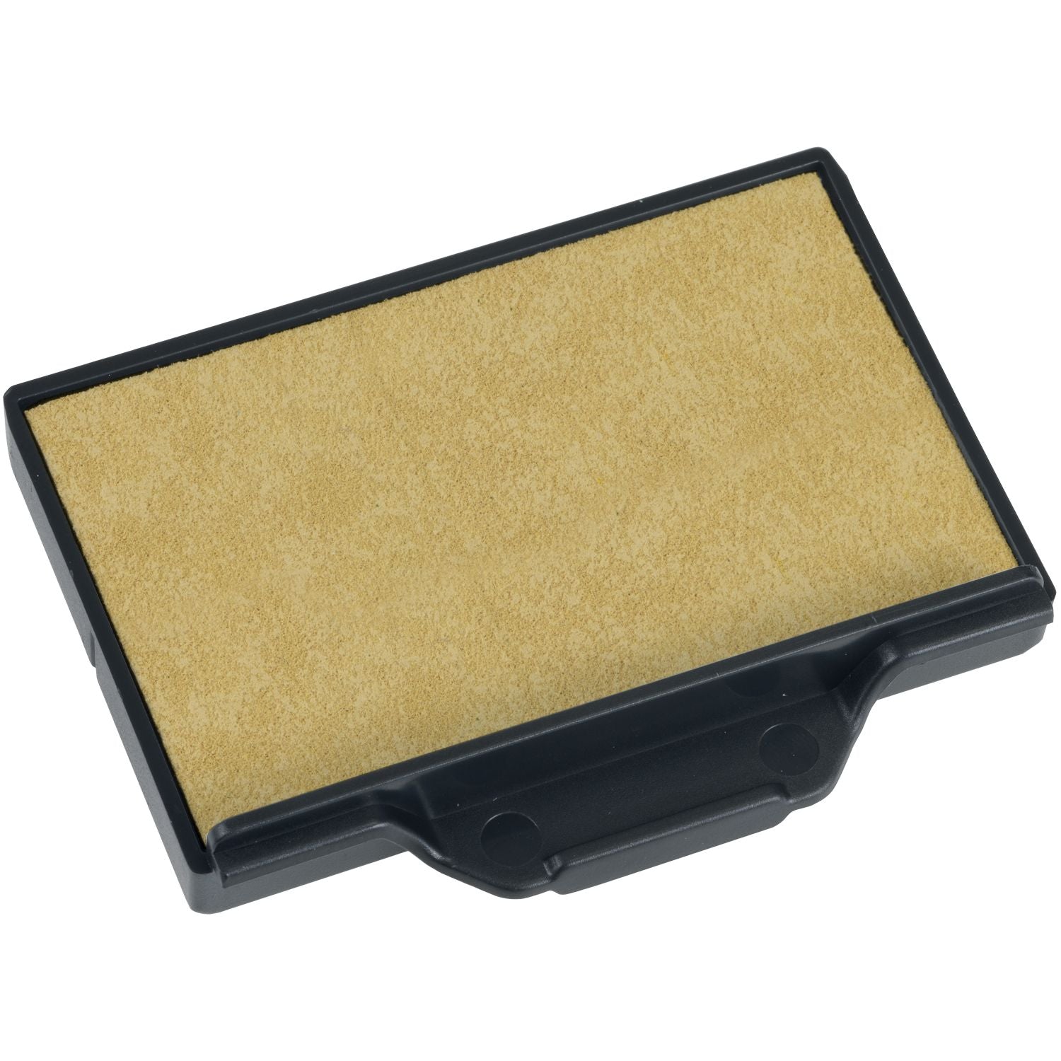One Color Replacement Ink Pad for 5118, 5204, 5206, 5460, 5558, 5558-PL, 55510, 55510-PL Trodat Stamps, shown in a rectangular shape with a black plastic frame.