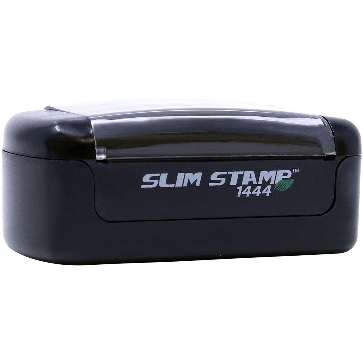 Alt View of Slim Pre Inked Verified Stamp Front View