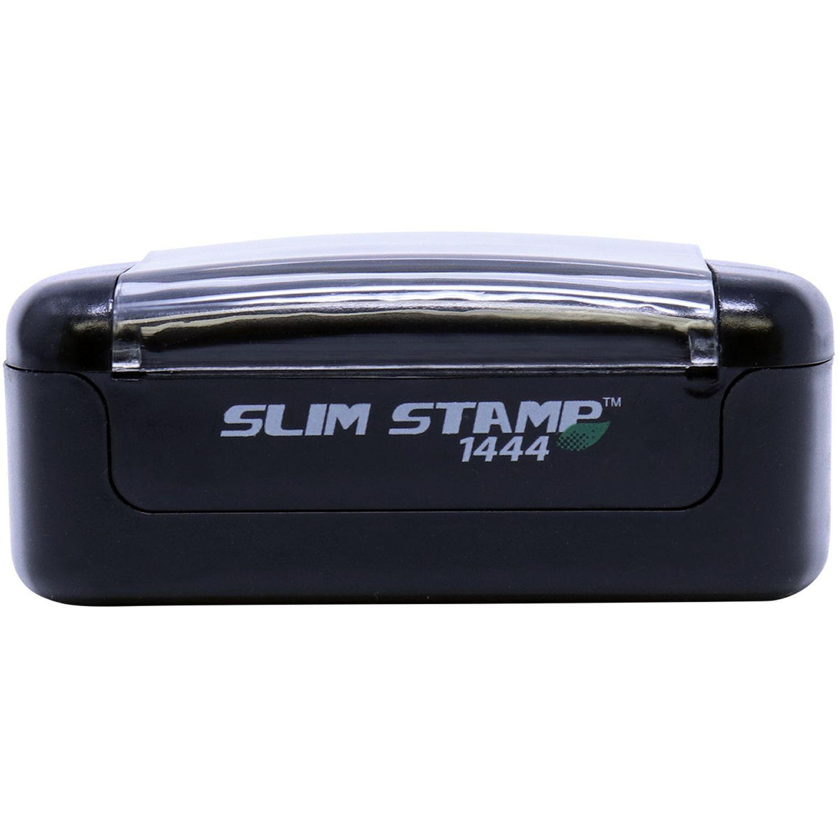 Alt View of Slim Pre-Inked Please Sign and Return Stamp Front View