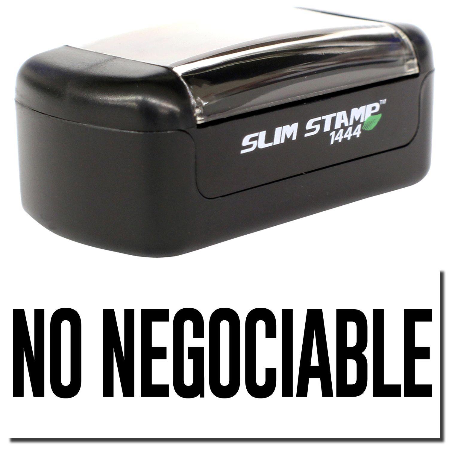 Slim Pre-Inked No Negociable Stamp Main Image