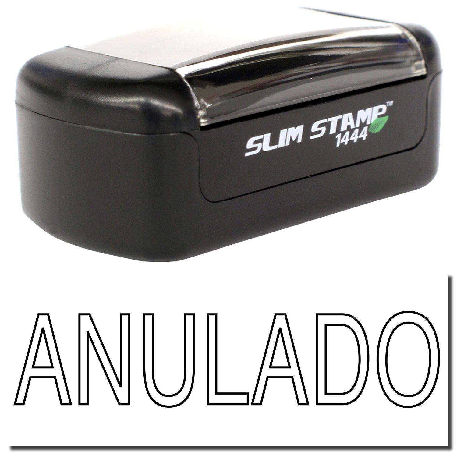 Slim Pre-Inked Outline Anulado Stamp Main Image
