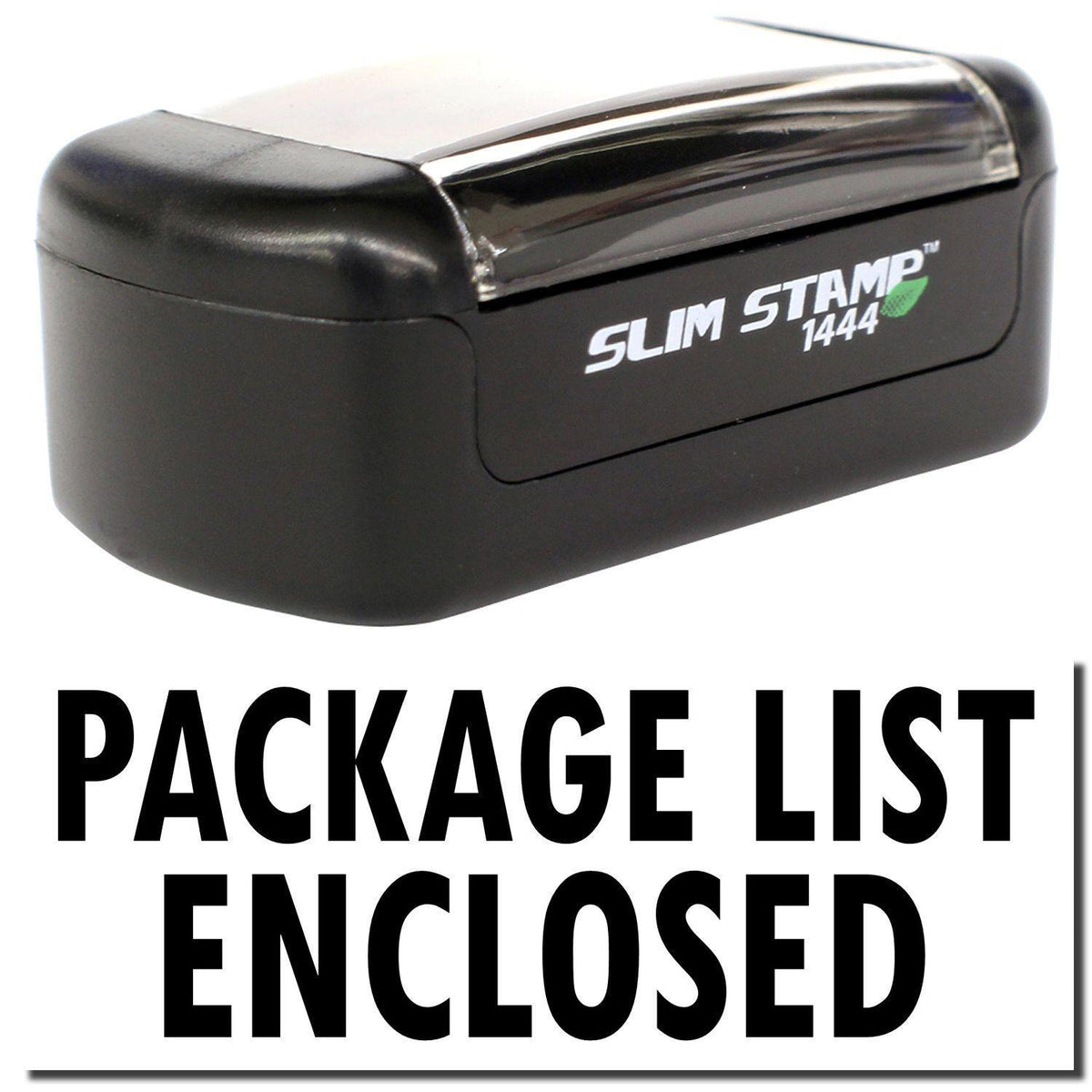 Slim Pre Inked Package List Enclosed Stamp Main Image