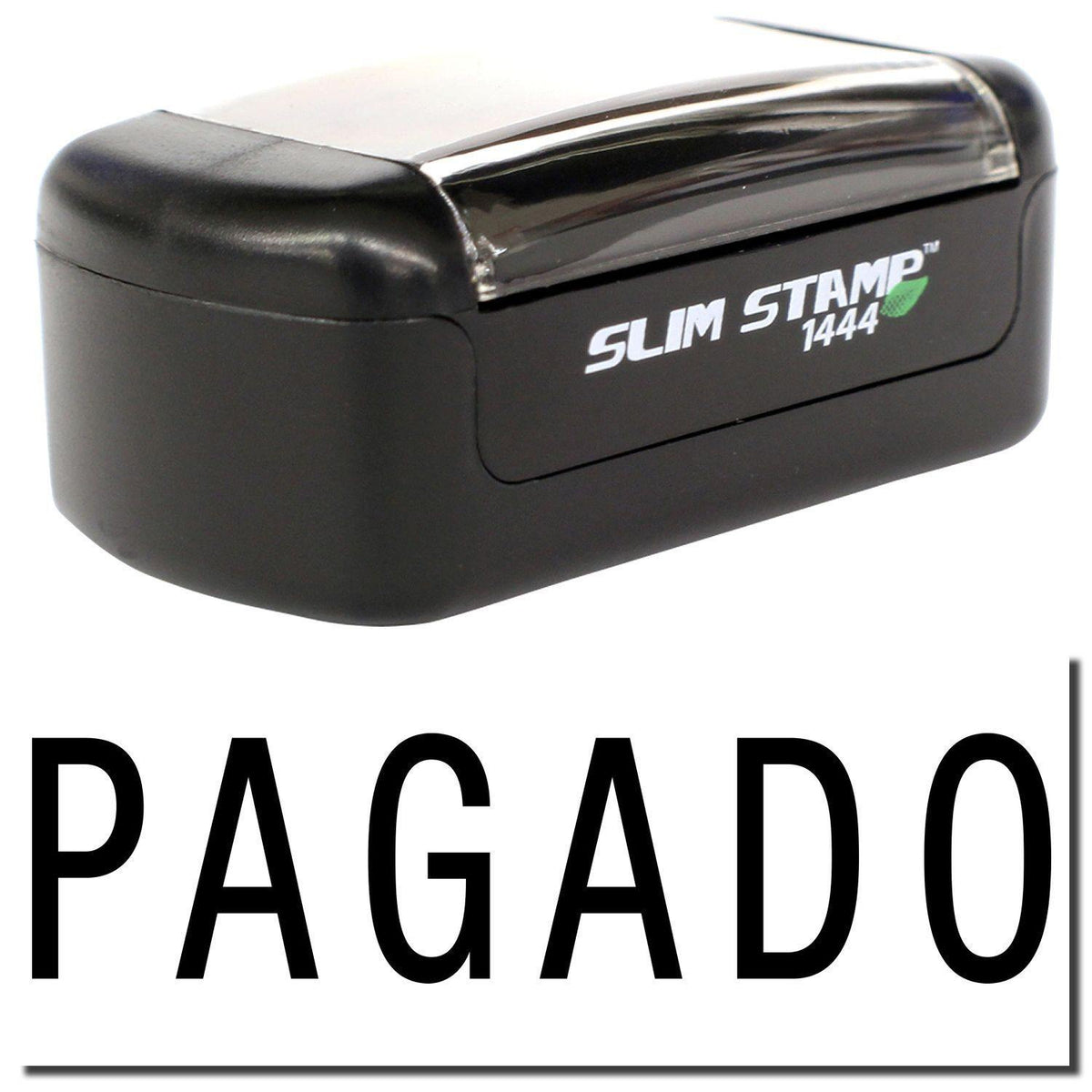 Slim Pre-Inked Pagado Stamp Main Image