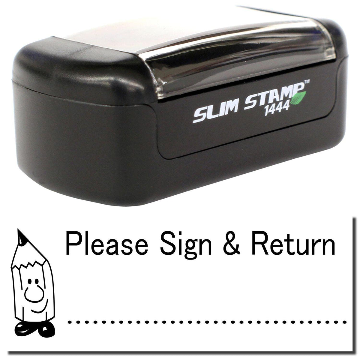 Slim Pre-Inked Please Sign and Return Stamp Main Image