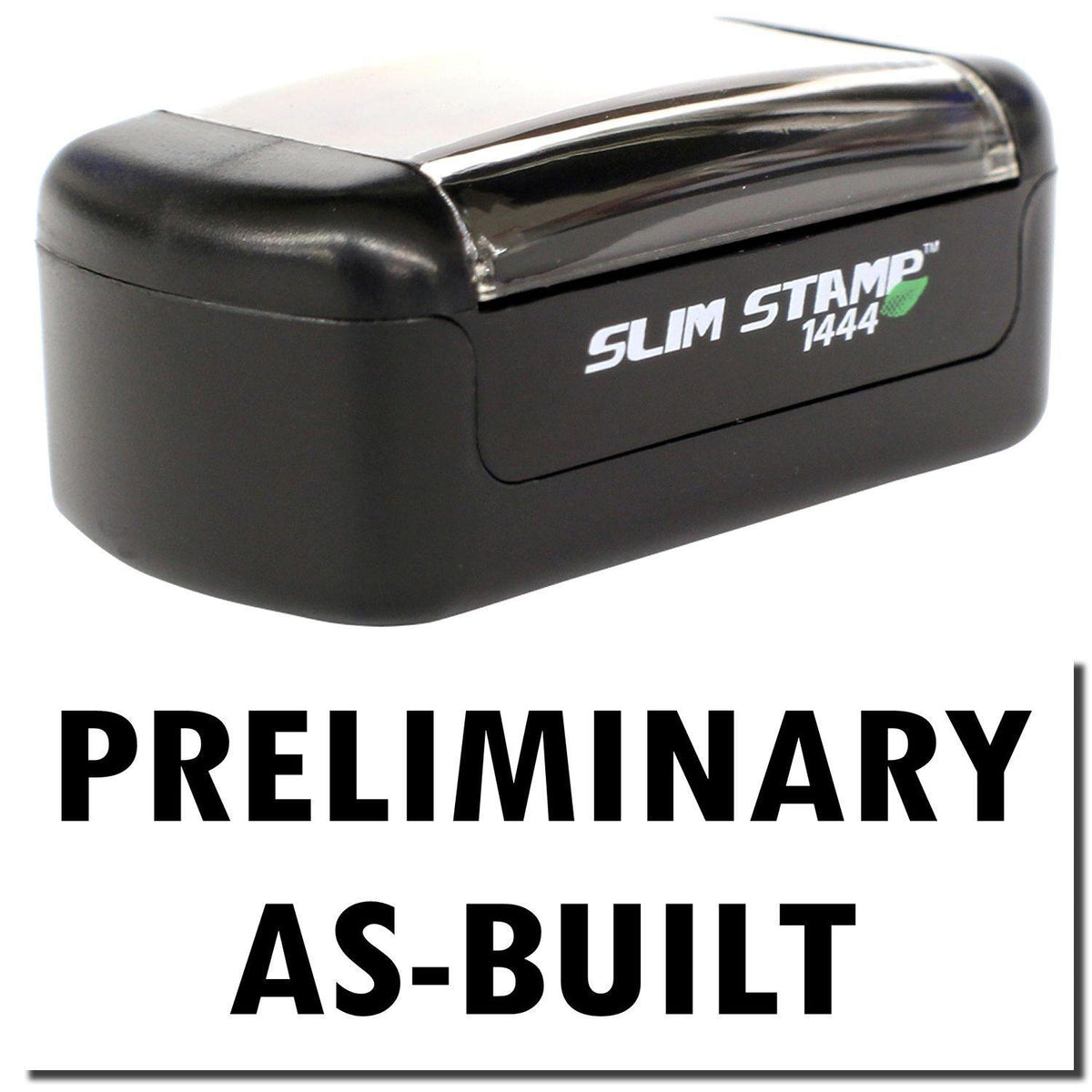 Slim Pre Inked Preliminary As Built Stamp Main Image