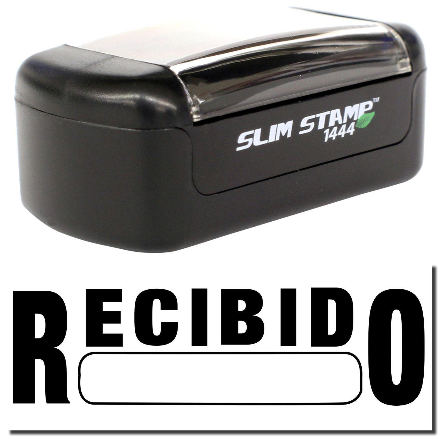 Slim Pre-Inked Recibido Stamp Main Image