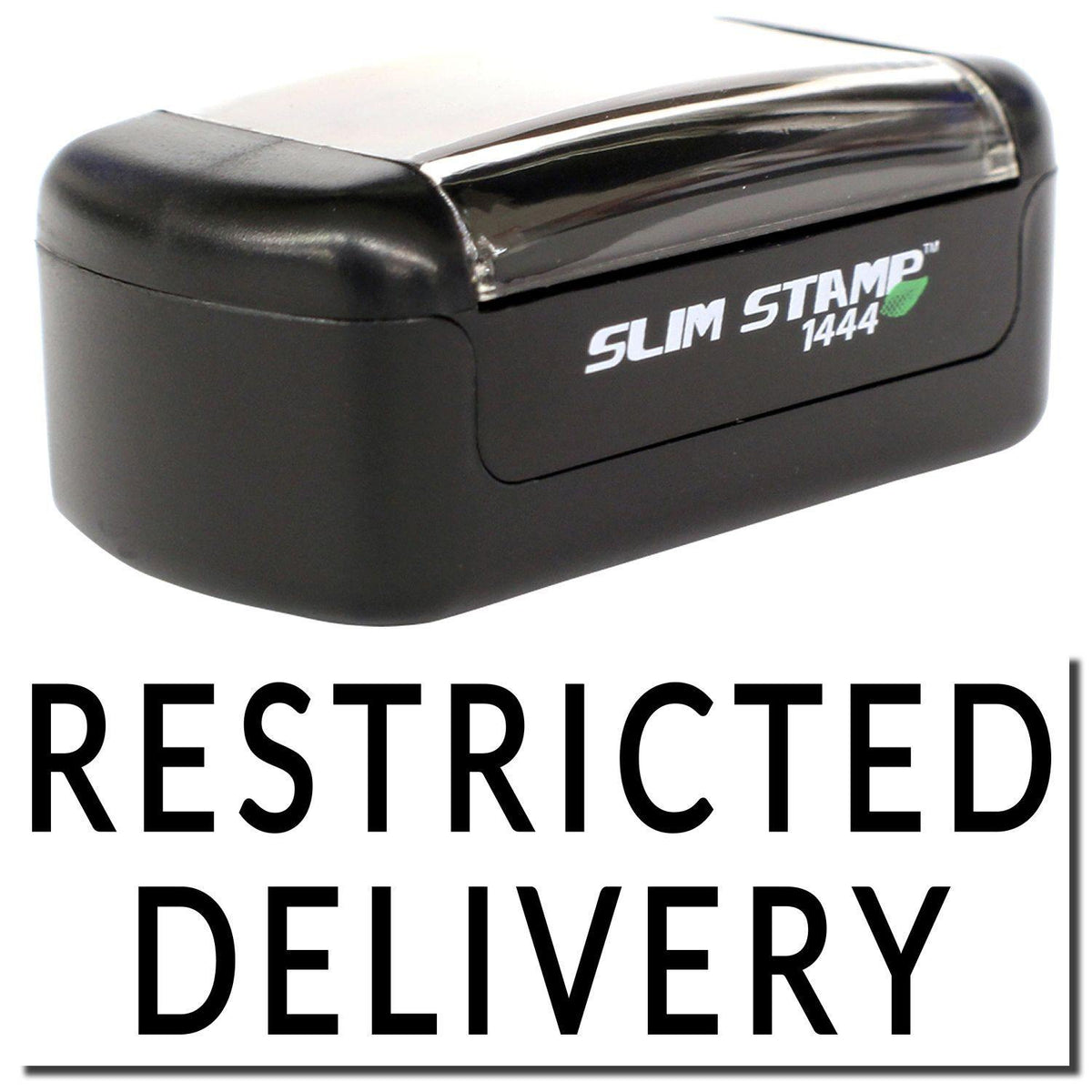 Slim Pre-Inked Restricted Delivery Stamp Main Image