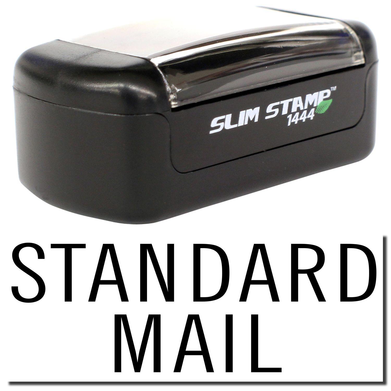 Slim Pre-Inked Standard Mail Stacked Stamp Main Image