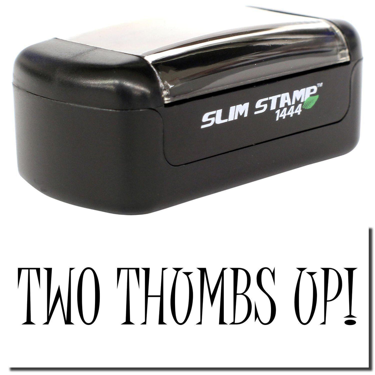 Slim Pre Inked Two Thumbs Up Stamp Main Image