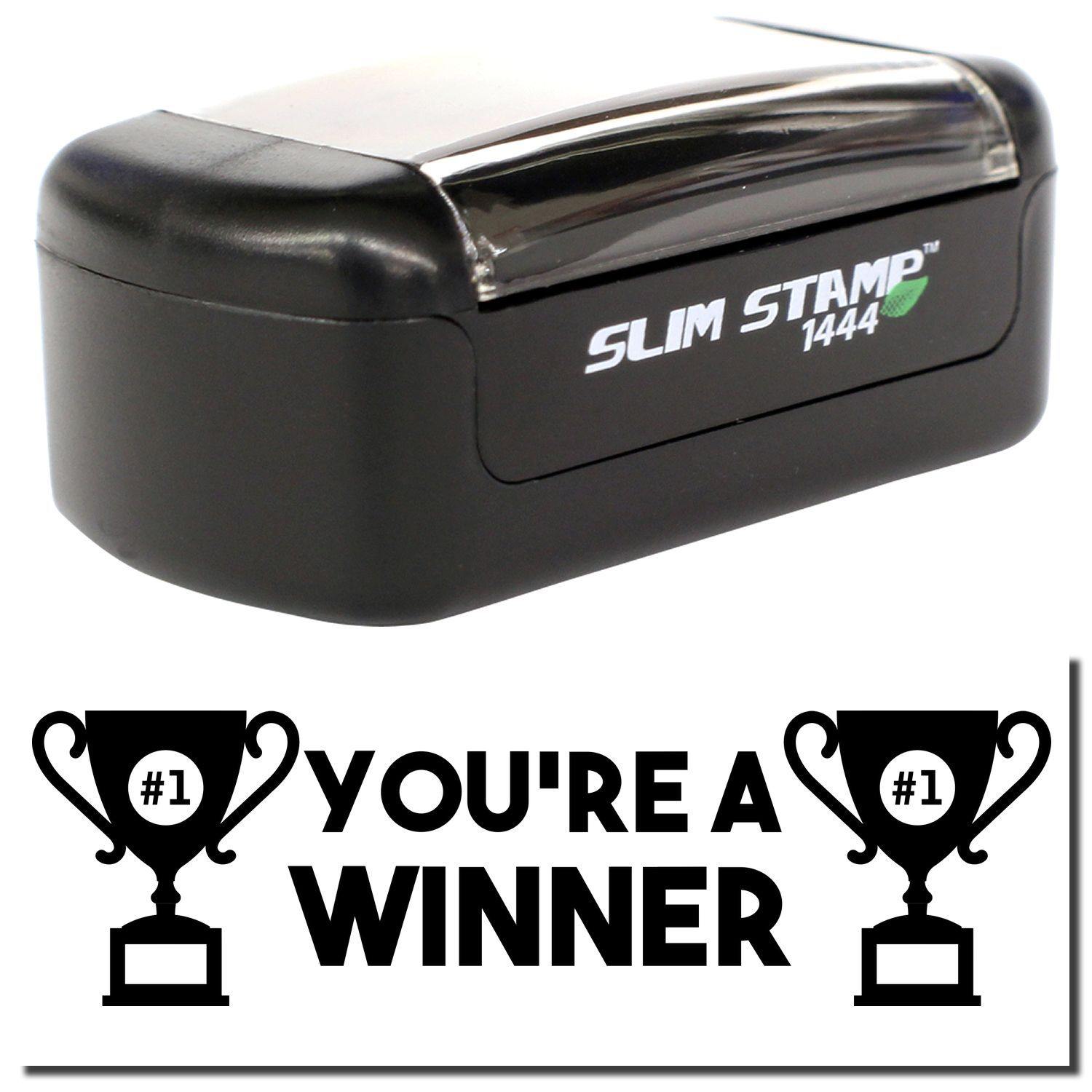 Slim Pre-Inked You're a Winner Stamp Main Image