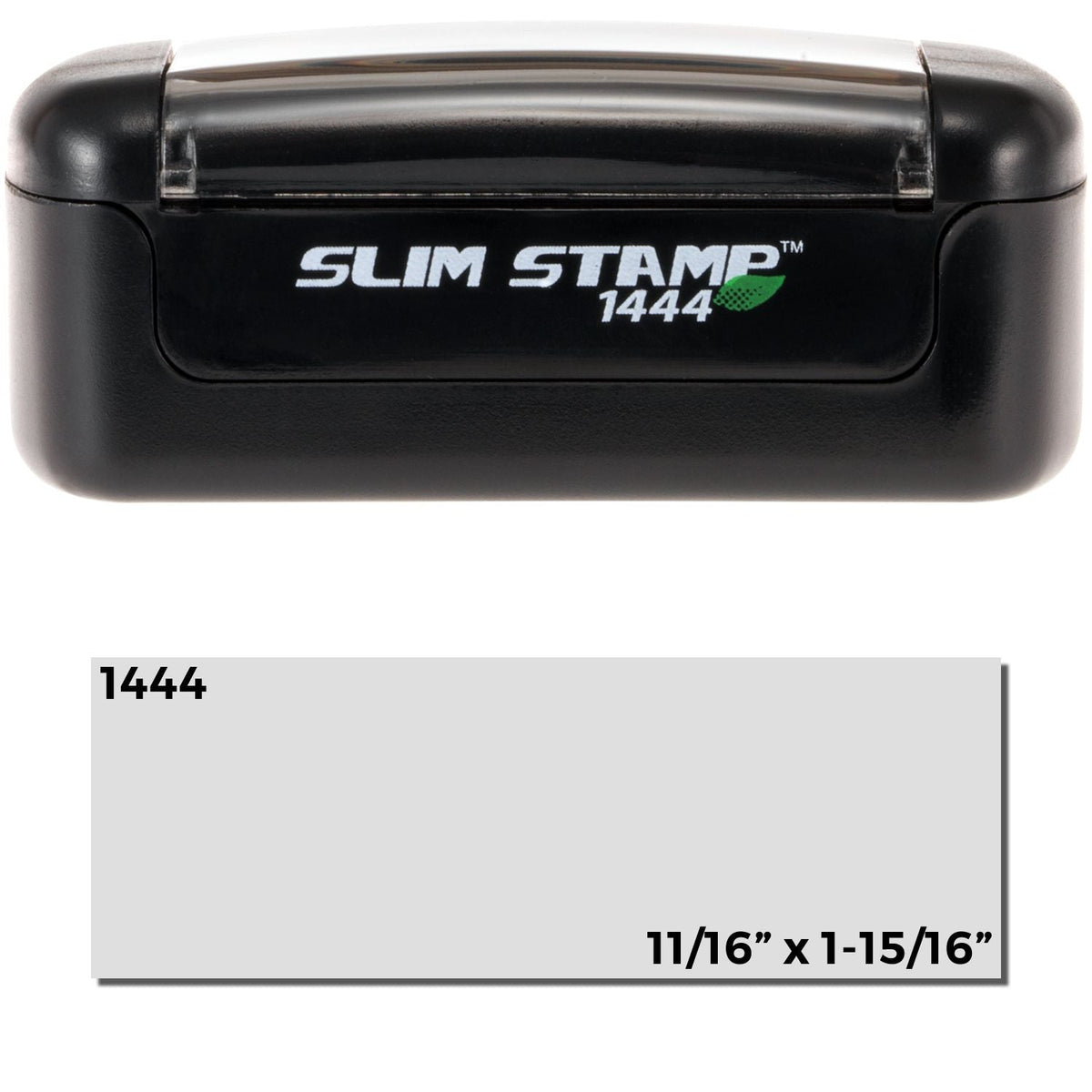 Slim Stamp 1444 Pre Inked Stamp 1 2 X 1 3 4 Main Image