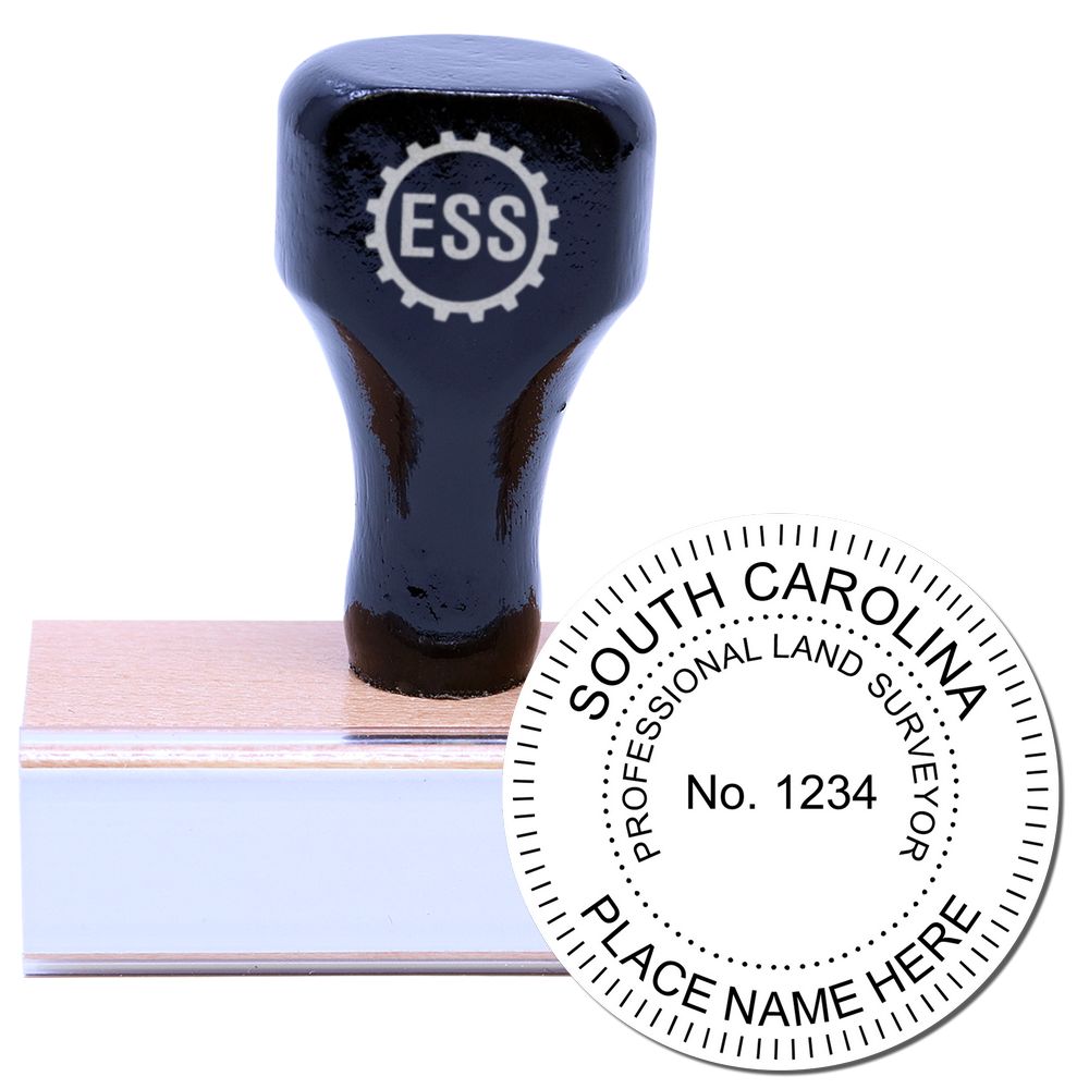 South Carolina Land Surveyor Seal Stamp Main Image