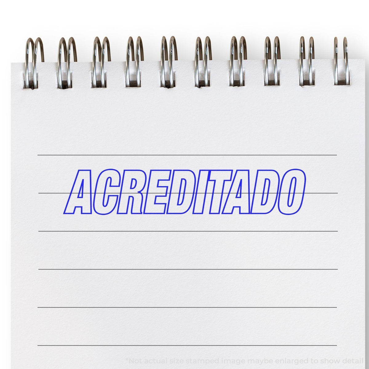 Self-Inking Acreditado Stamp - Engineer Seal Stamps - Brand_Trodat, Impression Size_Small, Stamp Type_Self-Inking Stamp