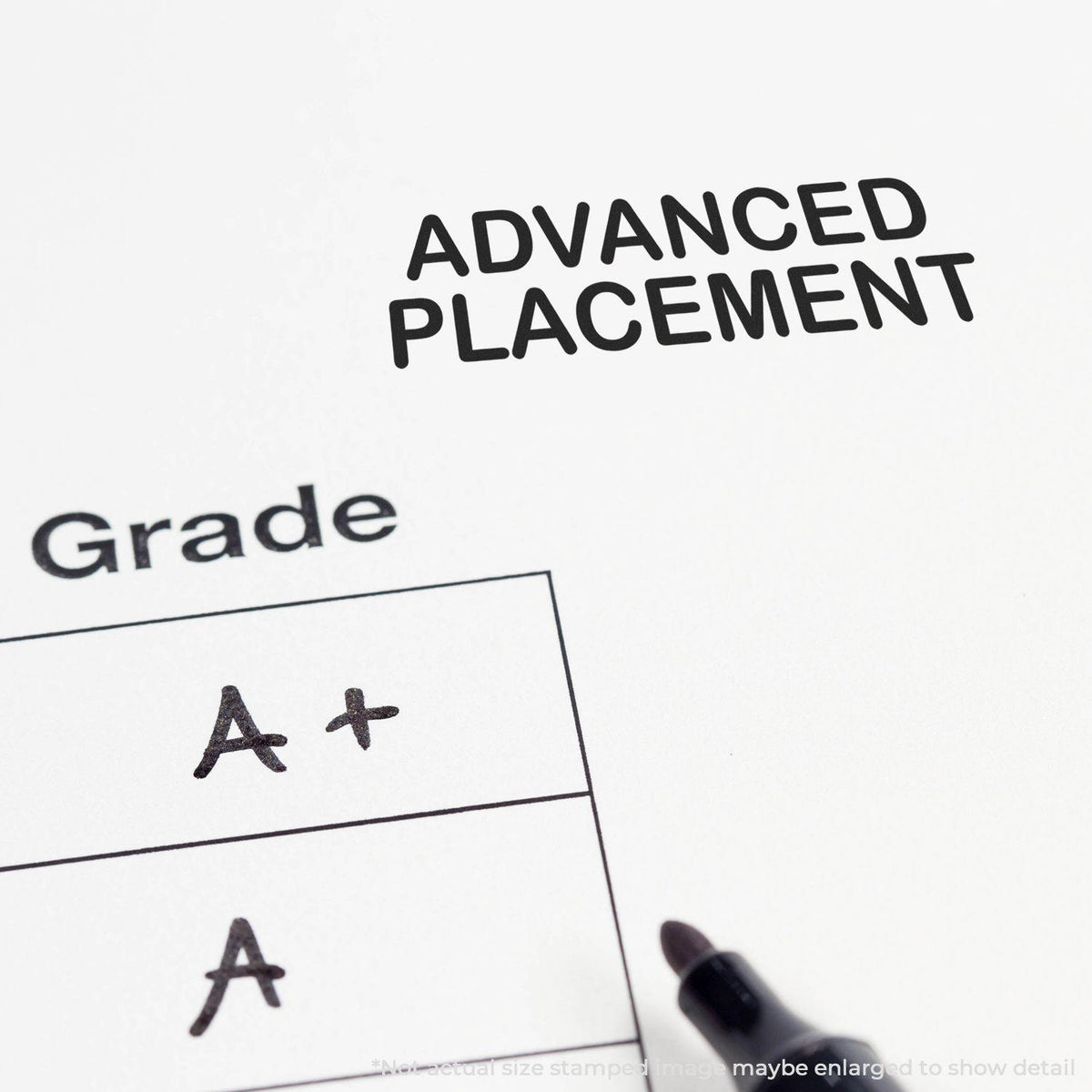 Self Inking Advanced Placement Stamp - Engineer Seal Stamps - Brand_Trodat, Impression Size_Small, Stamp Type_Self-Inking Stamp, Type of Use_Teacher