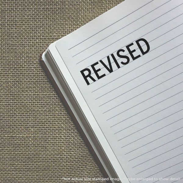 Self Inking Revised Stamp | Perfect for Businesses | Engineer Seal Stamps