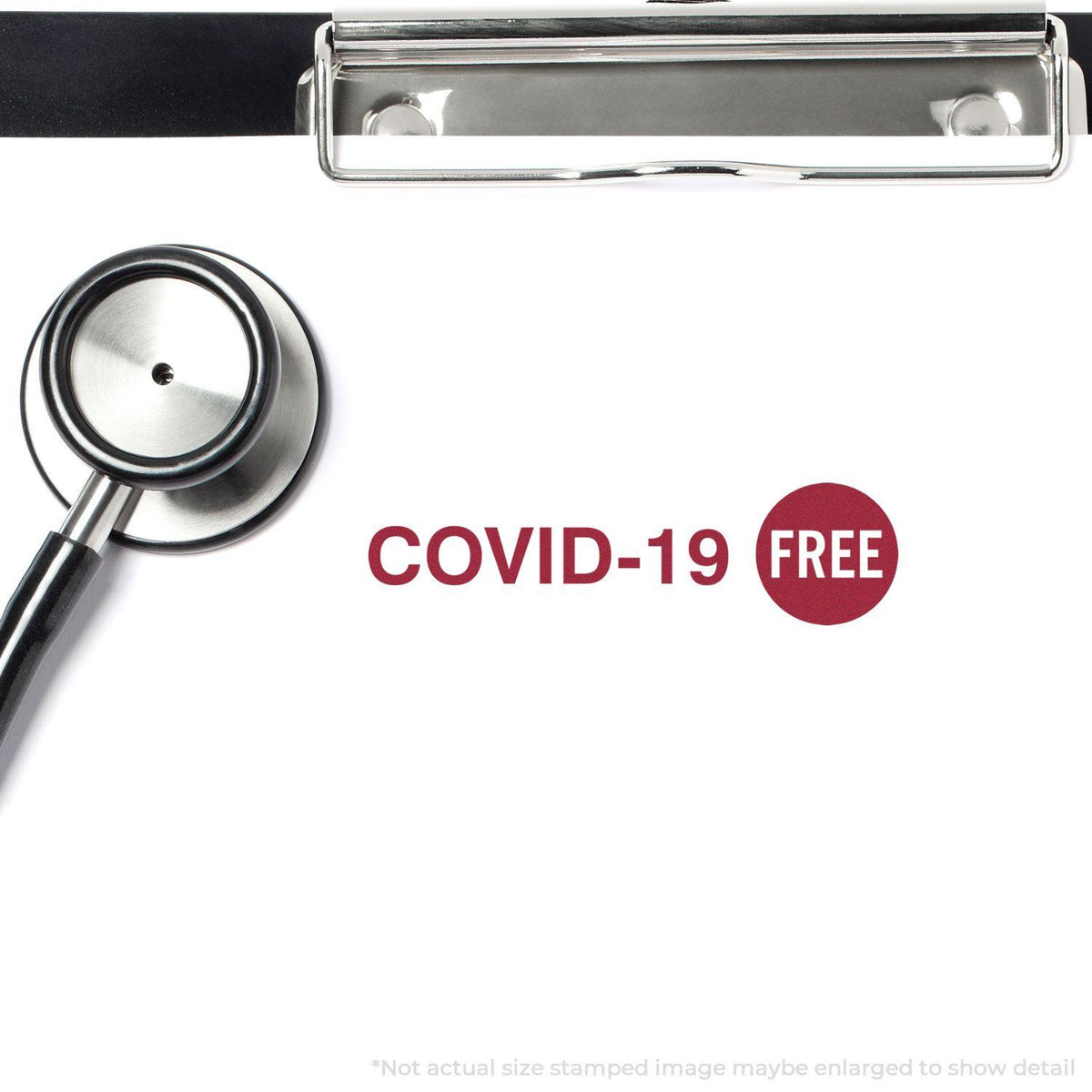 Large Self-Inking Covid-19 Stamp - Engineer Seal Stamps - Brand_Trodat, Impression Size_Large, Stamp Type_Self-Inking Stamp, Type of Use_Medical Office