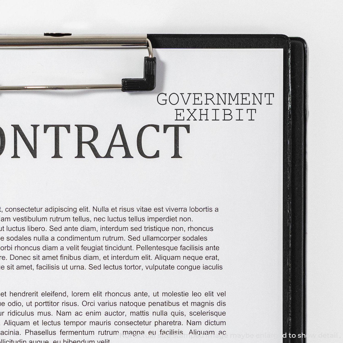 Large Self Inking Government Exhibit Stamp - Engineer Seal Stamps - Brand_Trodat, Impression Size_Large, Stamp Type_Self-Inking Stamp, Type of Use_Legal