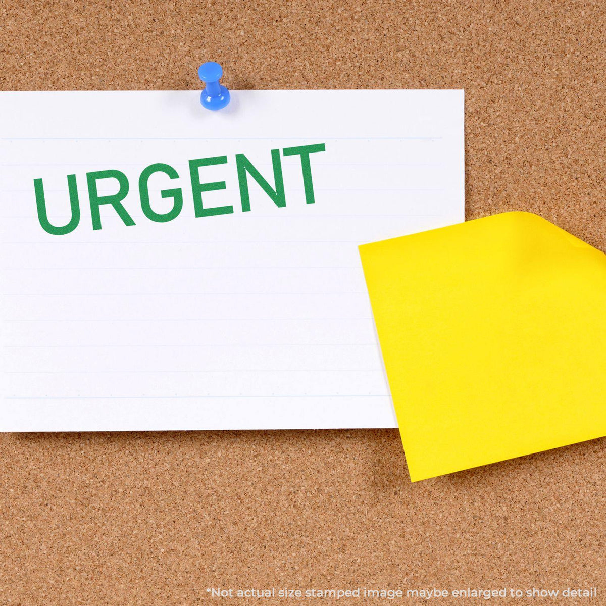 Large Narrow Font Urgent Rubber Stamp Lifestyle Photo