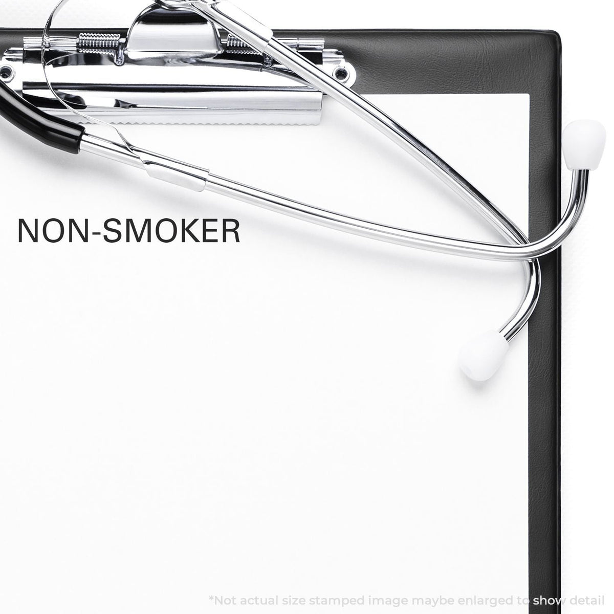 In Use Self-Inking Non-Smoker Stamp Image
