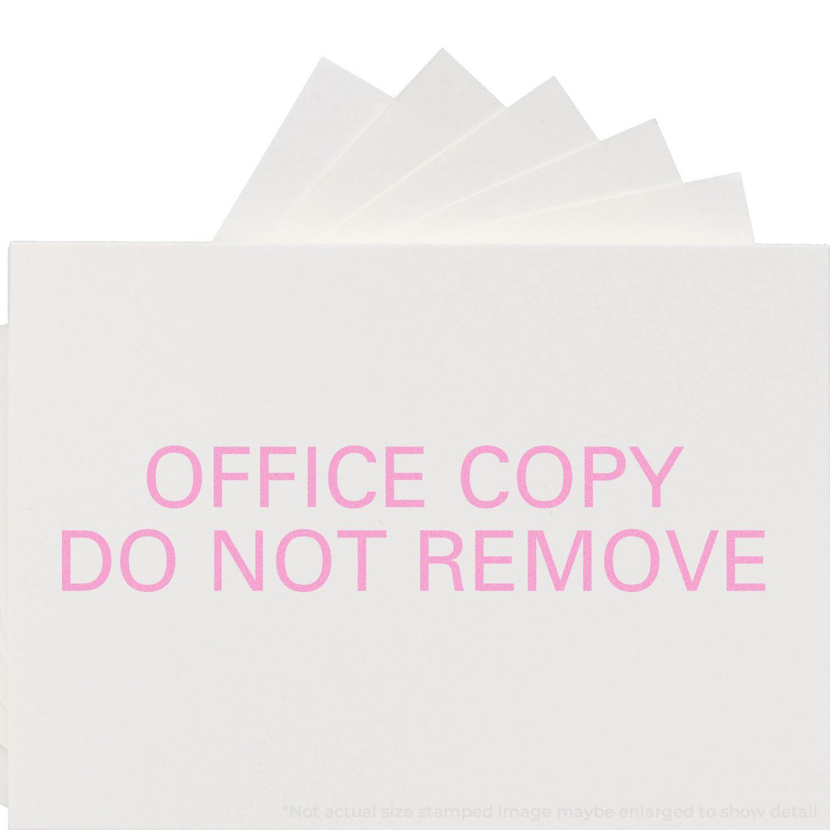 Large Pre-Inked Office Copy Do Not Remove Stamp Lifestyle Photo