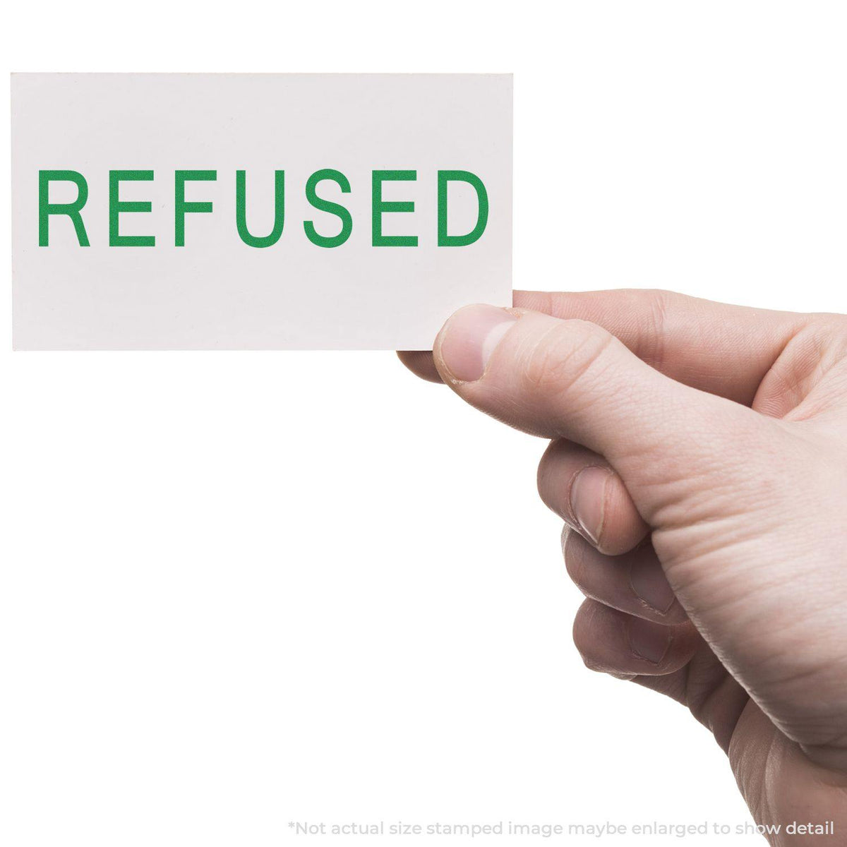 Refused Rubber Stamp - Engineer Seal Stamps - Brand_Acorn, Impression Size_Small, Stamp Type_Regular Stamp, Type of Use_General, Type of Use_Office, Type of Use_Postal &amp; Mailing