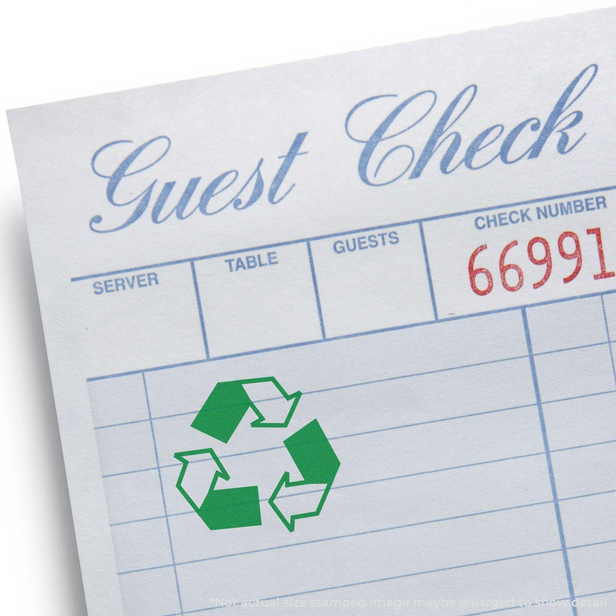 Round Recycle Rubber Stamp - Engineer Seal Stamps - Brand_Acorn, Impression Size_Small, Stamp Type_Regular Stamp, Type of Use_General