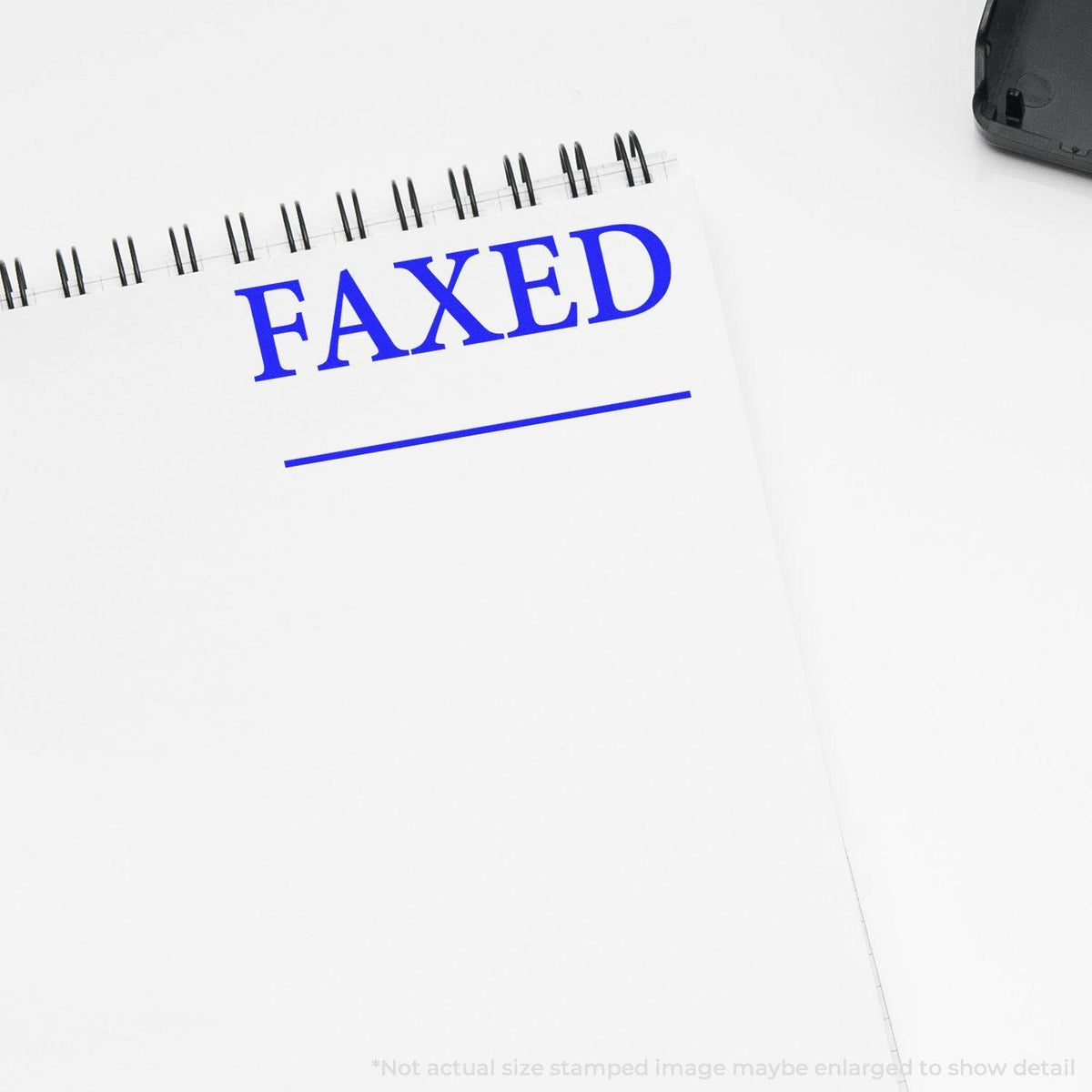 Times Faxed with Line Rubber Stamp Lifestyle Photo