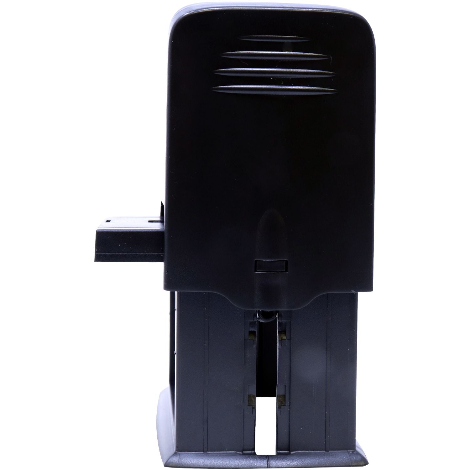 Side view of the Custom Self Inking Stamp Trodat 4931 Size 1-1/8 x 2-3/4 with the ink pad partially extended.