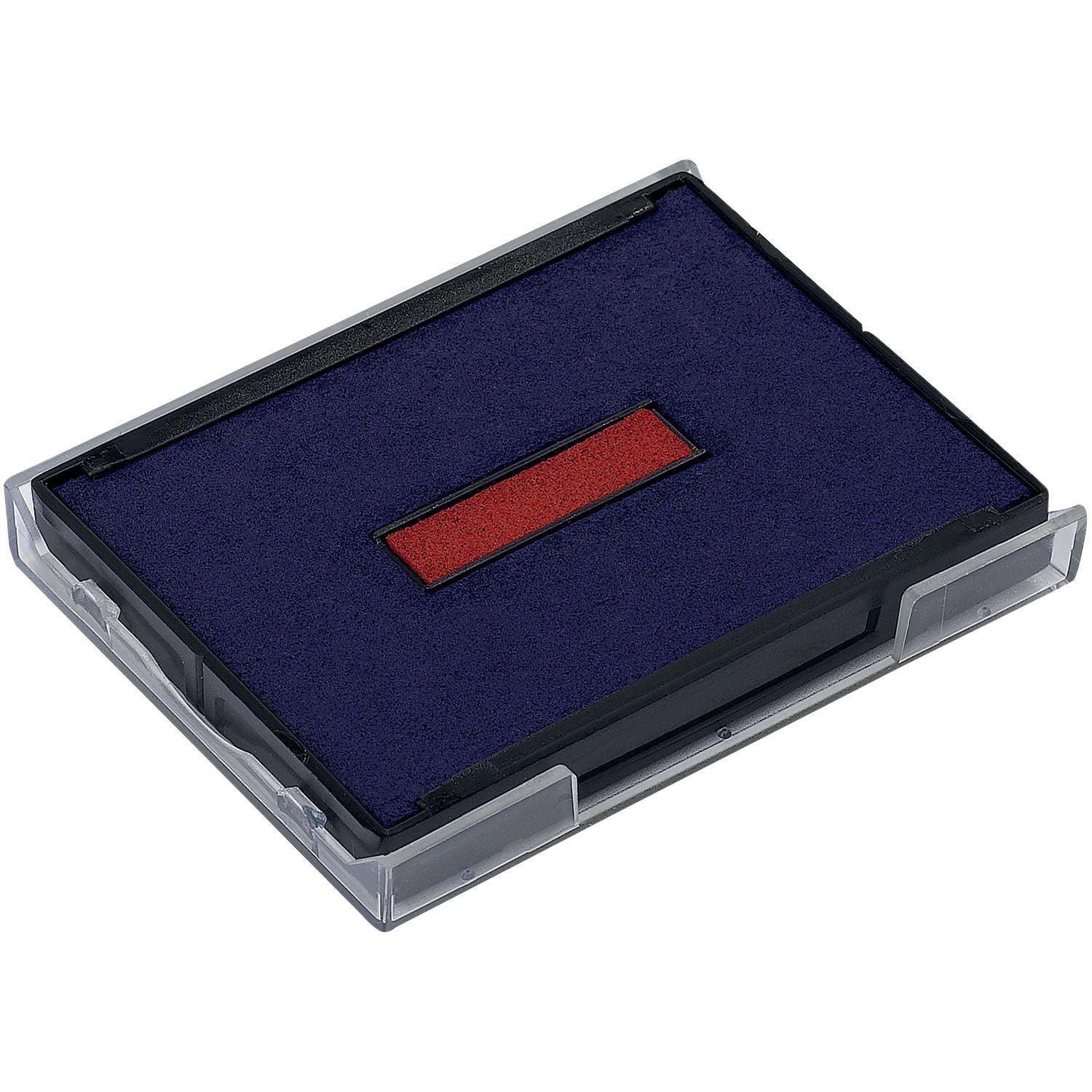 Two Color Replacement Ink Pad For 4727 Trodat Blue Red