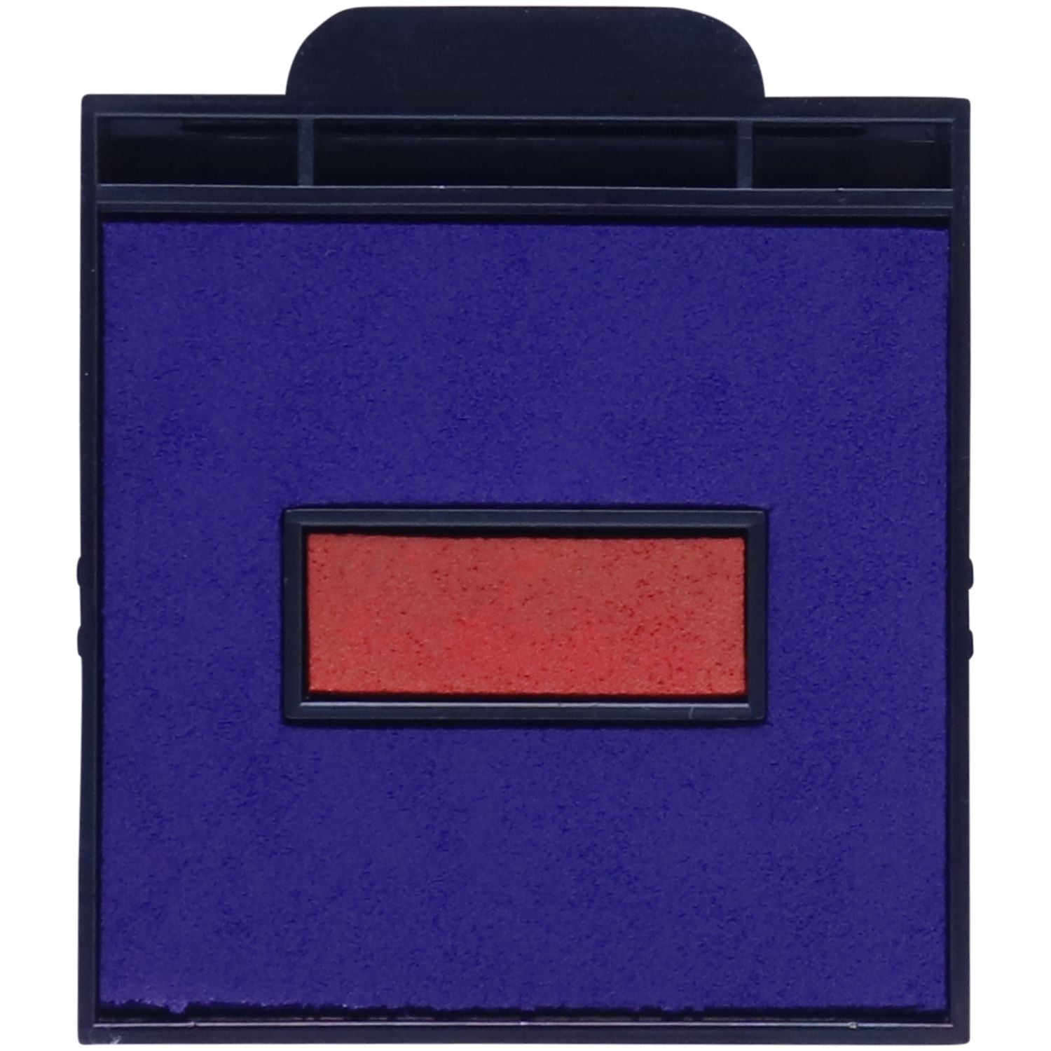 Two Color Replacement Ink Pad For Hm 6105 Blue Red