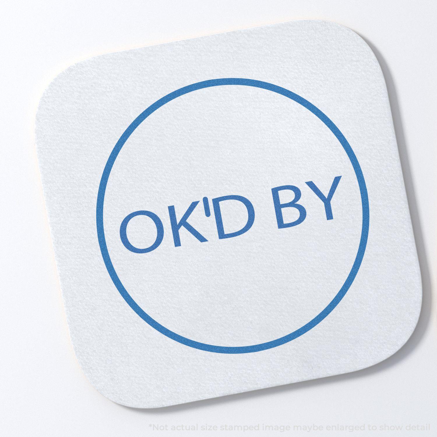 OK'D By Xstamper Stamp Main Image
